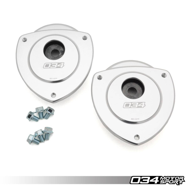 Coupelles d'amortisseur Dynamic + 034-601-1013 034Motorsport pour Audi A3/RS3/TT, VW Golf/R/GTI, Skoda Superb