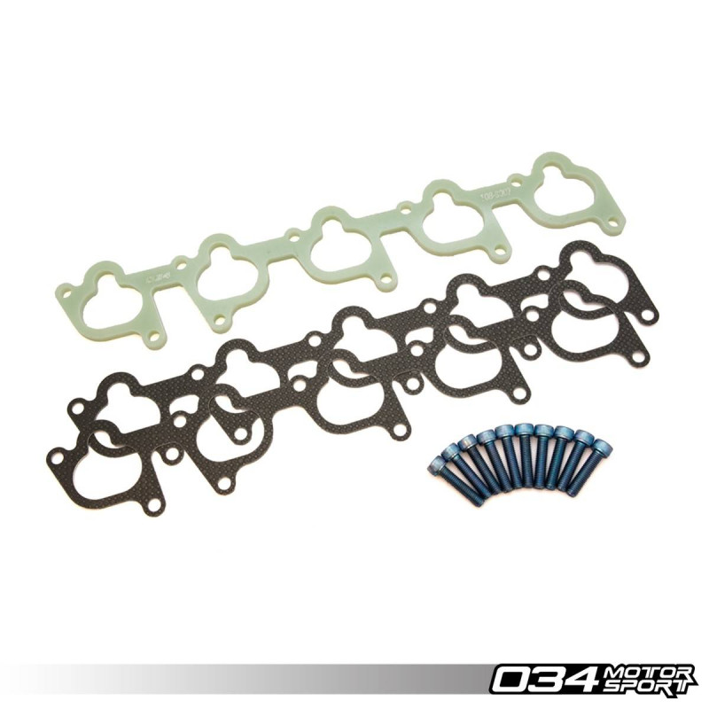 Entretoise de collecteur d'admission 034-108-9007 034Motorsport pour Audi 1.8T I5 20V, Volkswagen 1.8T I5 20V