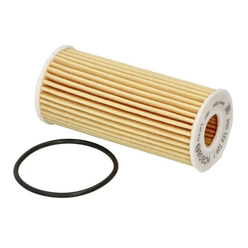 Filtre à huile 1 457 437 004 Bosch pour Audi A3, Seat Leon, VW Golf 7 gti/R