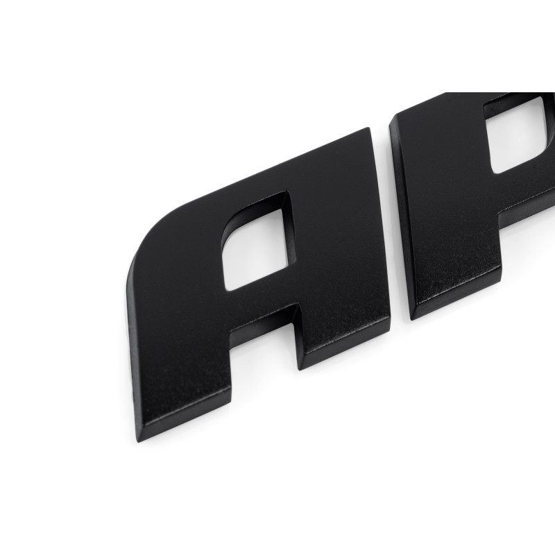 Badge APR – Noir satiné