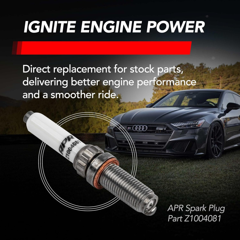 APR Bougie d'allumage performance - Heat Range 10 (EA825, EA839, 9A2 Engines)