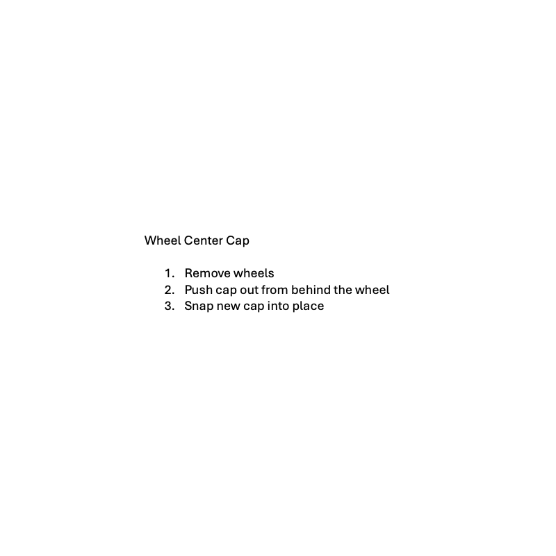 Cache-moyeu flottant auto-nivelant APR - Argent
