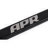 Cadre de plaque APR – slim, Noir avec cache vis