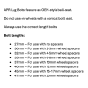 APR Entretoise de roue - 10mm Thick - 66.5mm CB - 37mm Bolts