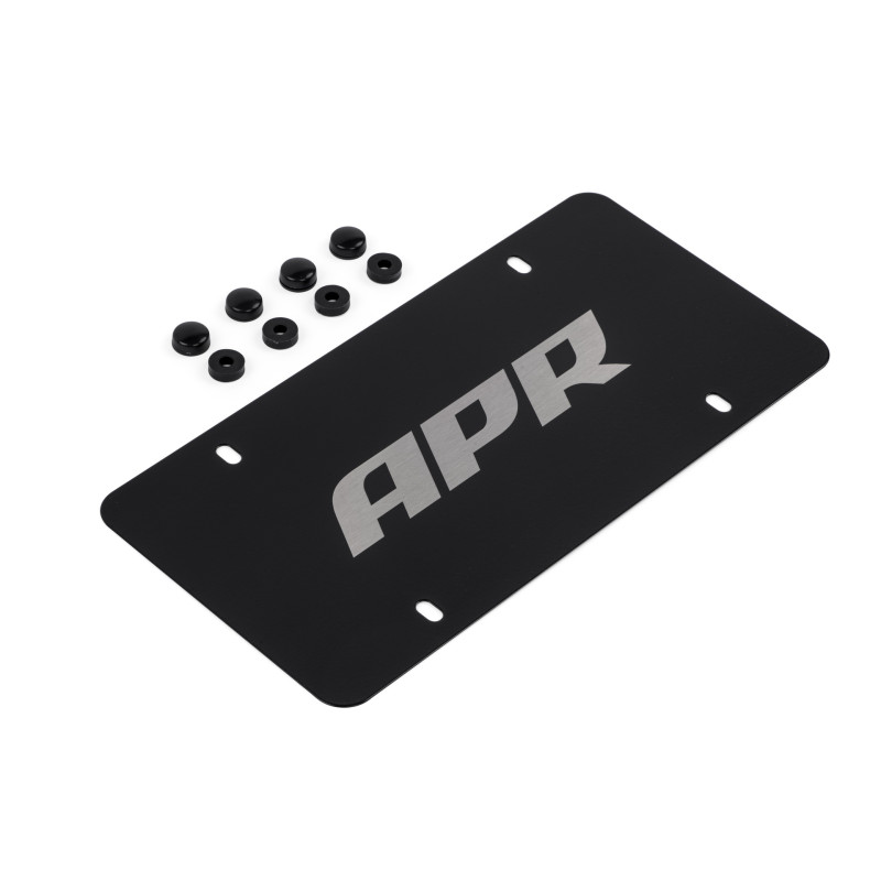 Plaque APR – Argent sur Noir