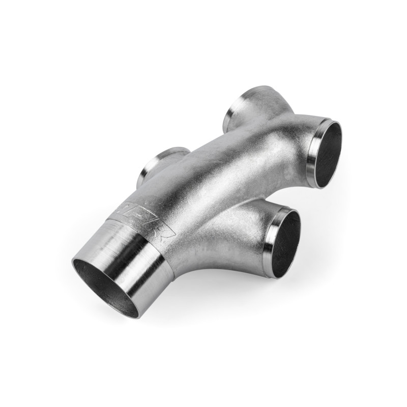 APR Collecteur en Y - 76mm (3") to Quad 63.5mm (2.5")