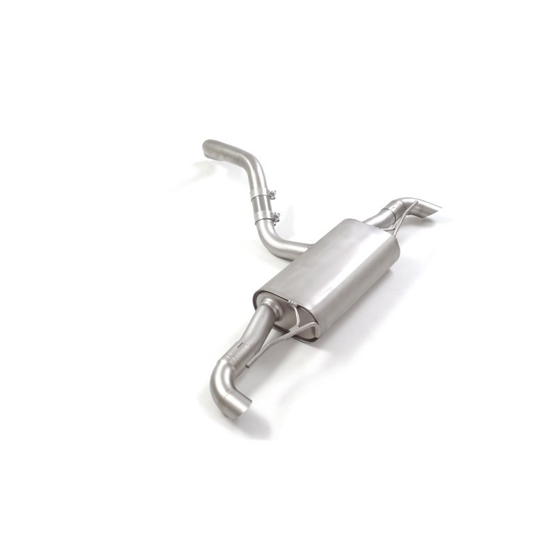 Silencieux arrière duplex en inox pour sortie esthétiques originaux Ragazzon Mercedes Classe A(V177