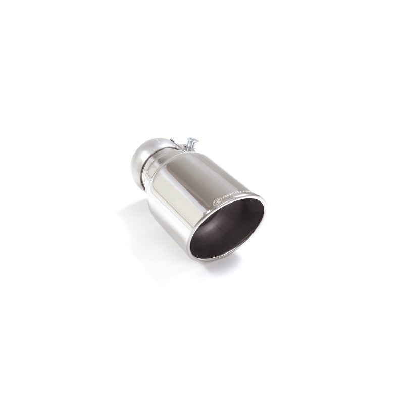 Sortie d'échappement ronde Sport Line 102 mm diamètre intérieur du tube d'entrée 50,5 mm longueur 190 mm Ragazzon Toyota Embouts