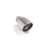 Sortie d'échappement ronde Sport Line 114 mm diamètre intérieur du tube d'entrée 60,5 mm longueur 190 mm Ragazzon Toyota Embouts