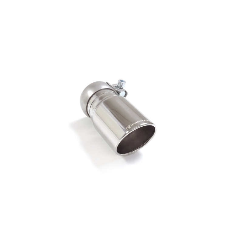 Sortie d'échappement ronde Sport Line 80 mm diamètre intérieur du tube d'entrée 60,5 mm longueur 160 mm Ragazzon Toyota Embouts