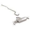 Tube intermédiaire groupe n sans silencieux en inox + Silencieux arrière duplex en inox Ragazzon Audi A3 (typ 8Y
