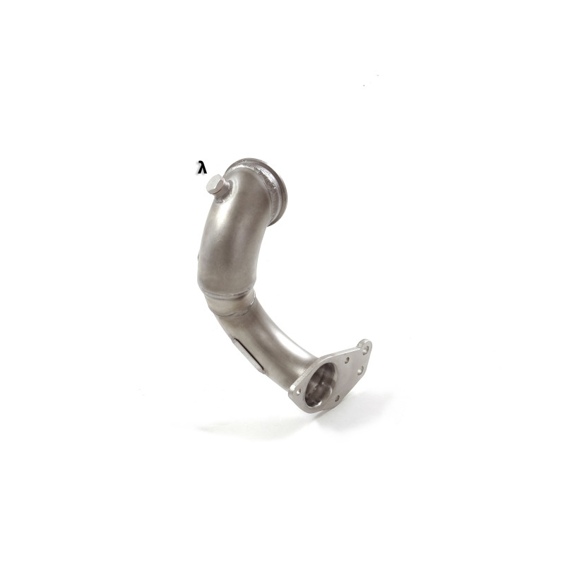 Alfa Romeo 4C - Tube remplacement cat groupe n en inox Ragazzon