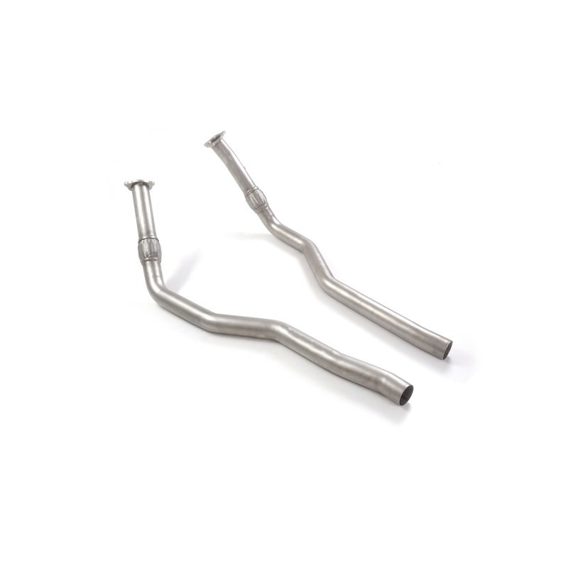 Tubes antérieur groupe n sans silencieux en inox Ligne avec diamètre majoré 70 mm Ragazzon Audi RS4 (typ F4