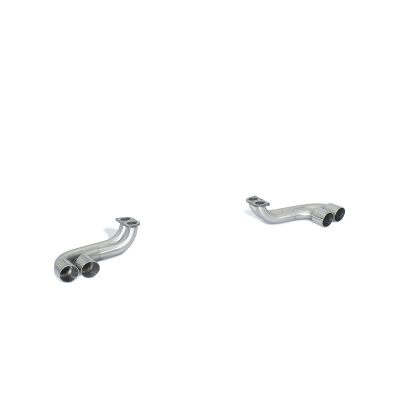 Sortie d'echappement ronde Sport Line 2 / 2x80 mm décalée en inox Ragazzon Ferrari 360
