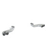 Sortie d'echappement ronde Sport Line 2 / 2x80 mm décalée en inox Ragazzon Ferrari 360