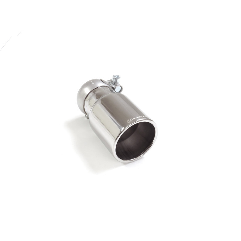 Sortie d'échappement ronde 90 mm en inox - diamètre intérieur du tube d'entrée 57 mm - longueur 160 mm Ragazzon Toyota Embouts