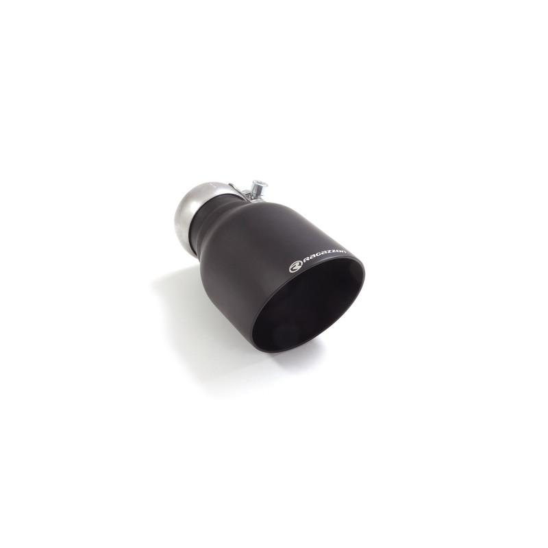 Sortie d'échappement ronde Black 108 mm diamètre intérieur du tube d'entrée 60,5 mm longueur 190 mm Ragazzon Toyota Embouts
