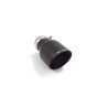 Sortie d'échappement ronde Black 108 mm diamètre intérieur du tube d'entrée 60,5 mm longueur 190 mm Ragazzon Toyota Embouts