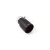 Sortie d'échappement ronde Black 90 mm diamètre intérieur du tube d'entrée 50,5 mm longueur 160 mm Ragazzon Toyota Embouts