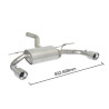 Silenciador trasero Ragazzon BMW Serie 3 (F30) Berlina (11/2011 - Actualidad)