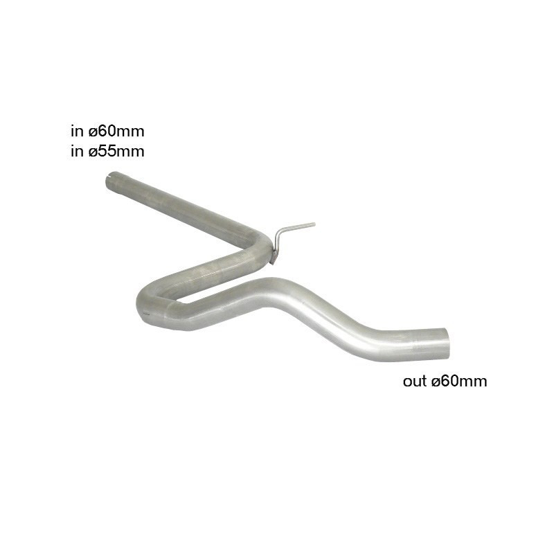 Seat Leon Mk3 (5F) et + - Tube silencieux intermédiaire Ragazzon
