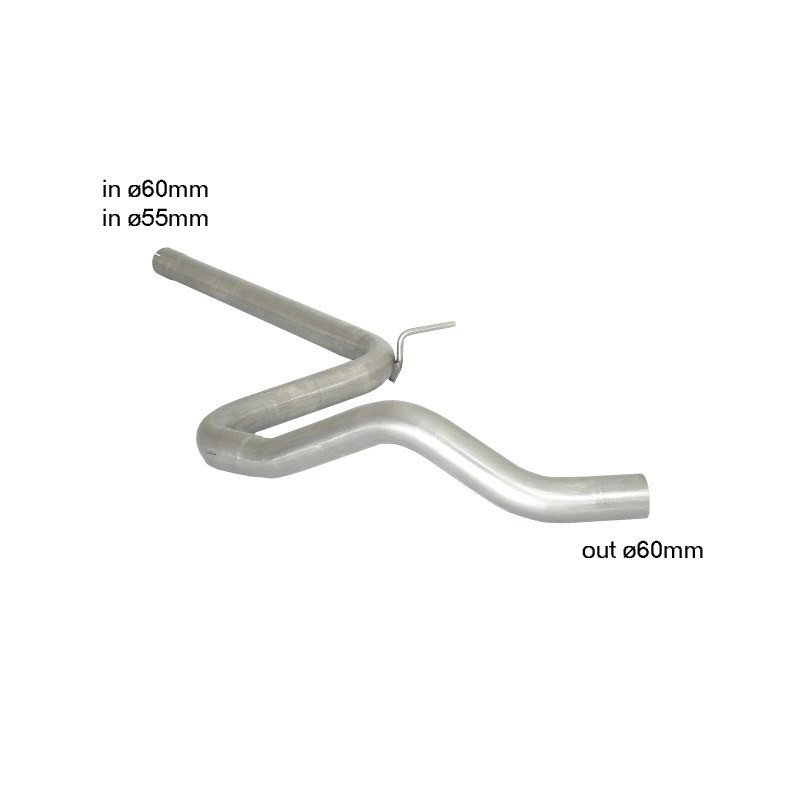 Seat Leon Mk3 (5F) et + - Tube silencieux intermédiaire Ragazzon