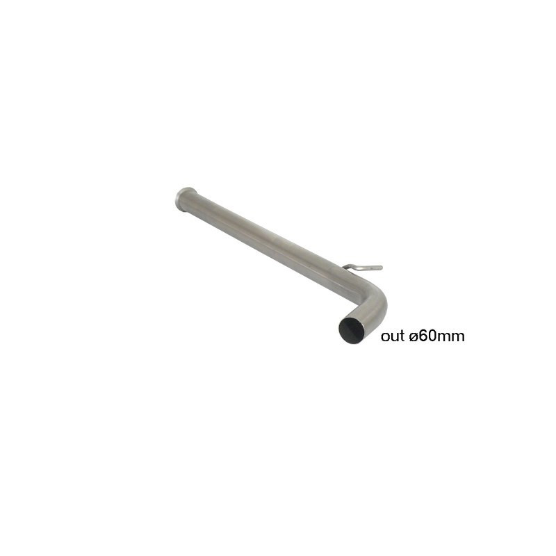 Renault Clio Mk4 2012-2019 - Tube silencieux intermédiaire Ragazzon