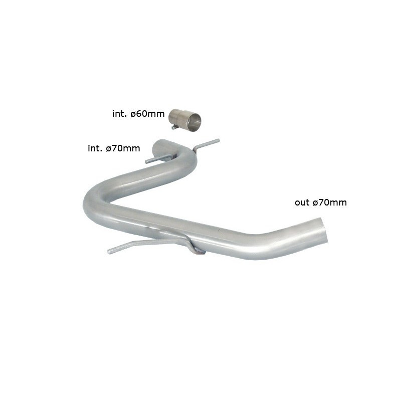 Volkswagen Golf Mk6 (typ 1K) - Tube silencieux intermédiaire Ragazzon