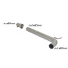 Volkswagen Polo Mk5 (typ 6R) 2009-2014 - Tube silencieux intermédiaire Ragazzon
