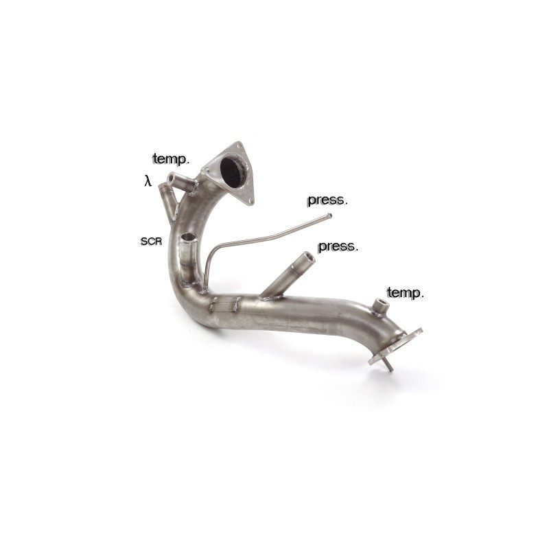 Audi Q5 (typ 8R) et Porsche Macan Mk1 (typ 95B) - Downpipe + Décatalyseur Ragazzon