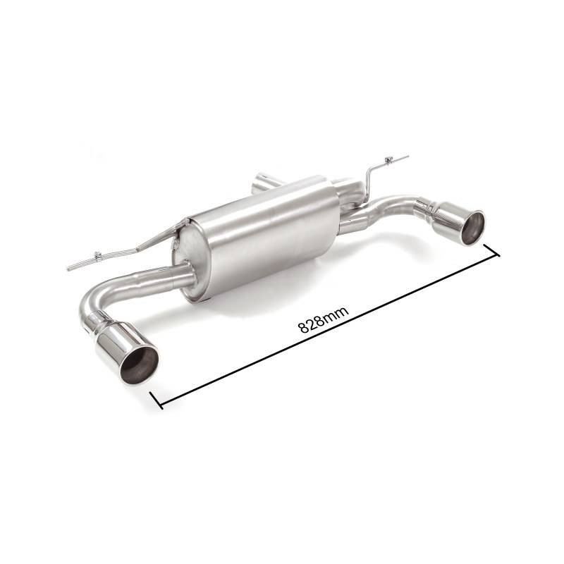 Silenciador trasero Ragazzon para BMW Serie 1 (F20/F21) (07/2011 - Actualidad) 50.0847.05