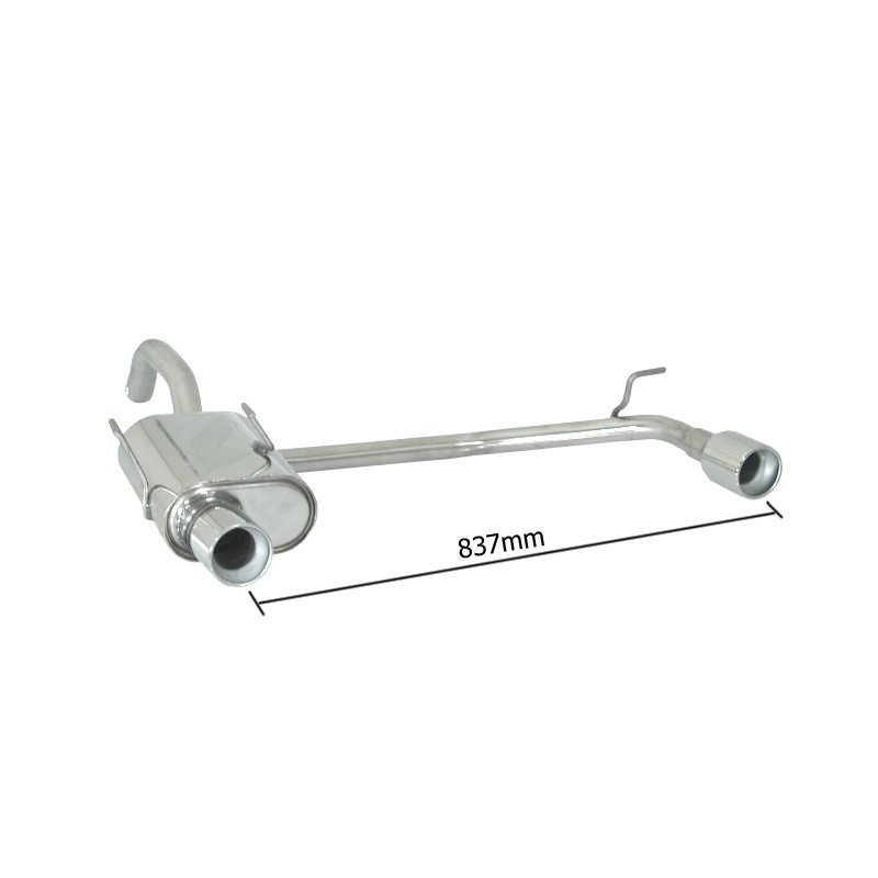 Silenciador trasero Ragazzon para FIAT Panda 169 (09/2003 - Actualidad) 50.0178.05