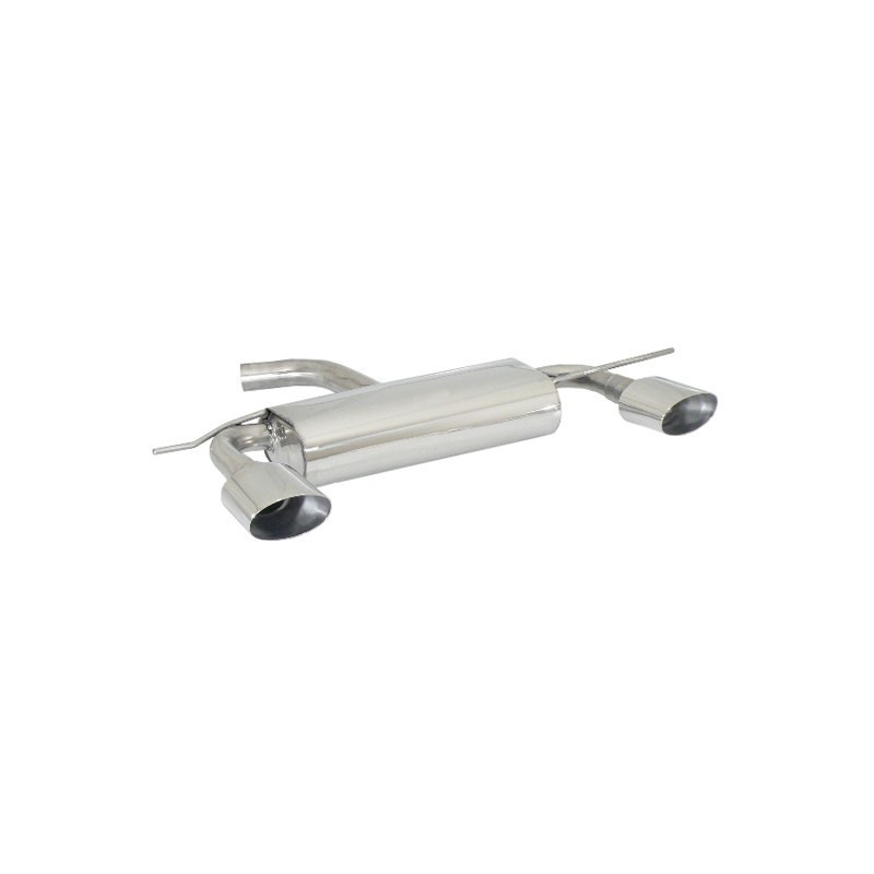 Silencieux arrière Ragazzon pour VOLKSWAGEN Golf VI (10/2008 - 11/2012) 50.0252.12
