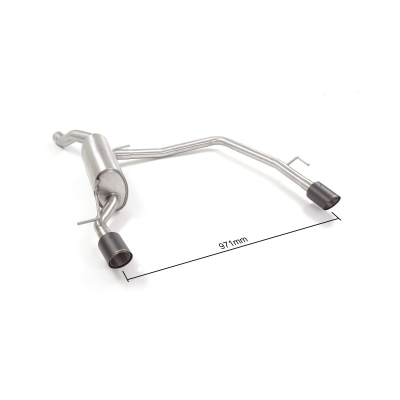 Ragazzon Rear Muffler for SEAT Ibiza VII (6F) (01/2017 to Present) 50.0880.73