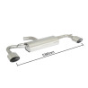 Silencieux arrière Ragazzon pour VOLKSWAGEN Scirocco (13) (08/2008 - Aujourd'hui) 50.0281.12