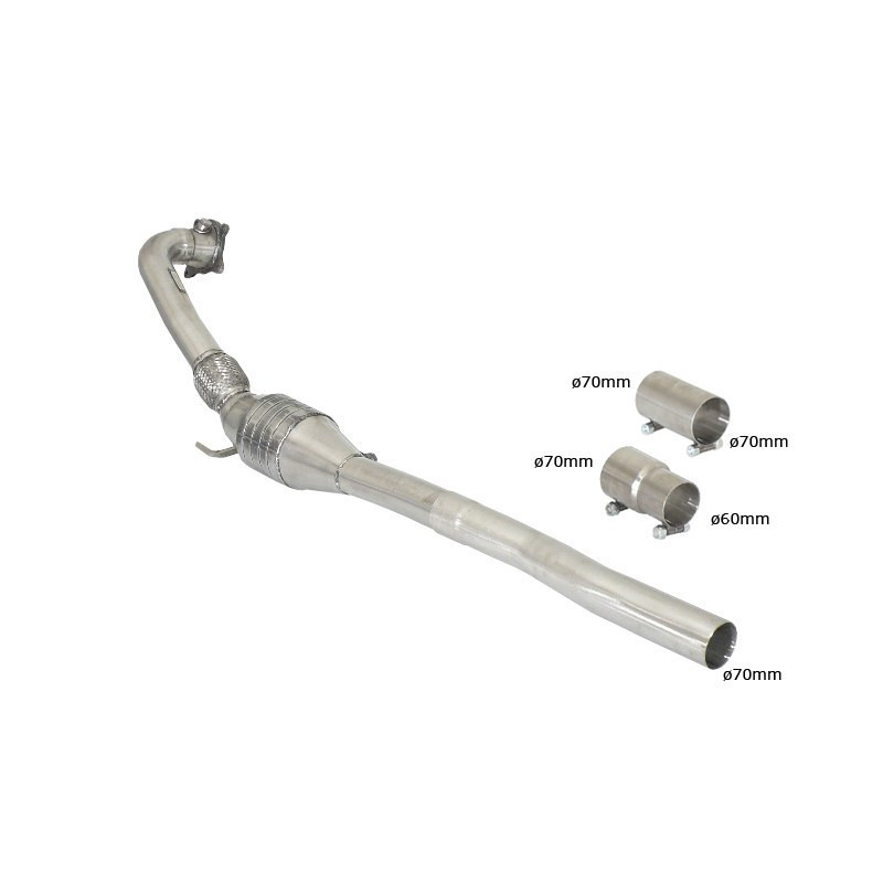 Audi S3 (typ 8P) et Volkswagen Golf Mk6 (typ 1K) - Catalyseur sport Ragazzon