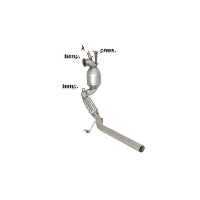 Audi A1 (typ 8X) et Seat Ibiza Mk4 (6J) - Remplacement FAP Ragazzon
