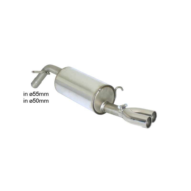 Silenziatore posteriore Ragazzon per PEUGEOT 208 (03/2012 - Oggi) 50.0452.25