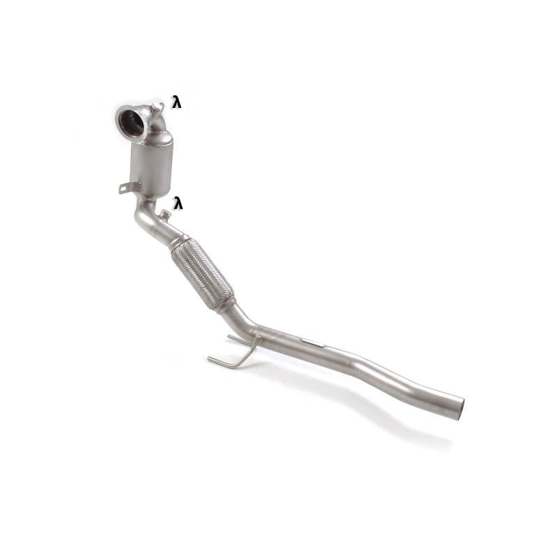 Audi A3 (typ 8V/8VA) et Volkswagen Golf Mk7.5 (typ AU) - Catalyseur sport Ragazzon