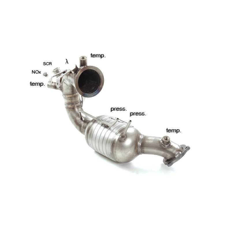 Audi A6 (typ 4G) et Audi A7 (typ 4G) 02/2018 - Catalyseur sport Ragazzon