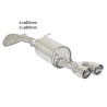 Silencieux arrière Ragazzon pour VOLKSWAGEN Polo IX (6R) (09/2009 - Aujourd'hui) 50.0459.58