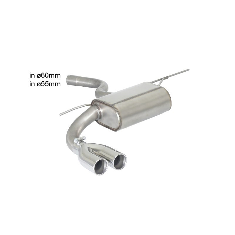 Silenziatore posteriore Ragazzon per BMW Serie 4 (F32/F33/F36) (2014 - Oggi) 50.0461.25