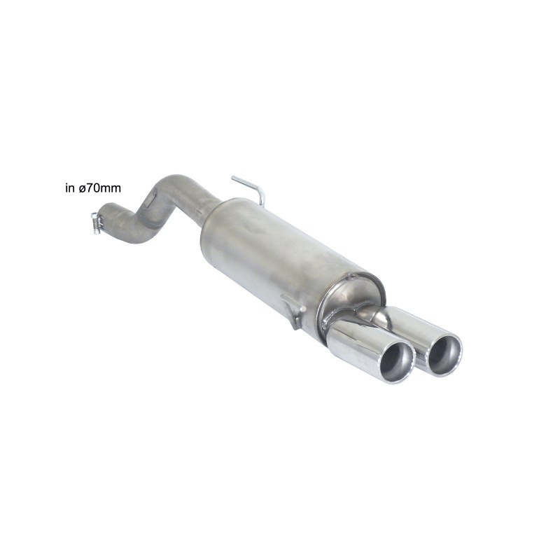 Silencieux arrière Ragazzon pour ABARTH Grande Punto / pour ABARTH Punto Evo