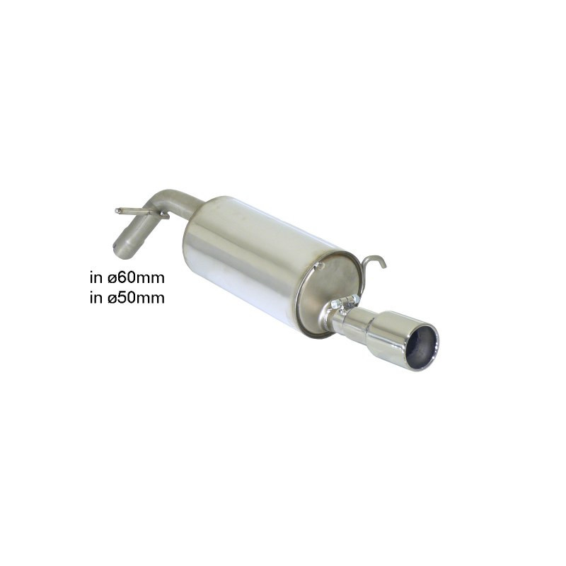Silenciador trasero Ragazzon para PEUGEOT 208 (03/2012 a hoy) 50.0471.05