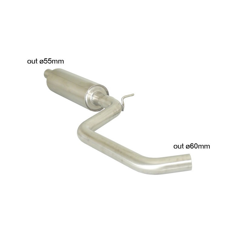 Ragazzon resonator for AUDI A3 (8V) (04/2012 - Present) 50.0488.80