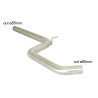 Tubo silenciador intermedio Ragazzon para AUDI A3 (8V) (04/2012 - Actualidad) 50.0489.80