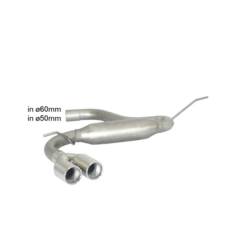 Silencieux arrière Ragazzon pour VOLKSWAGEN Golf VII (08/2012 - Aujourd'hui) 50.0492.26