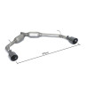 Ragazzon Rear Muffler for ALFA ROMEO Giulietta (06/2010 to Today) 50.0538.61B