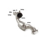 Audi A4 (typ F4 - B9) et + - Tube remplacement filtre à particules Ragazzon