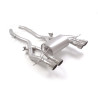 Silencieux arrière duplex en inox g/d avec 2 sortie ronde Sport Line 102 mm avec valves integrées.Les valves sont contrôlées...